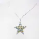 Star - Crater-Silver Chain - 1